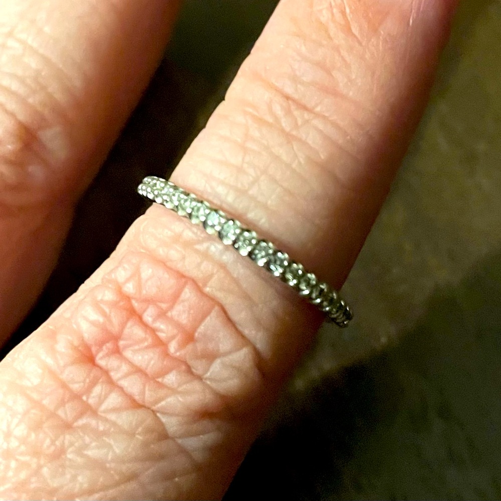White Gold Diamond Band